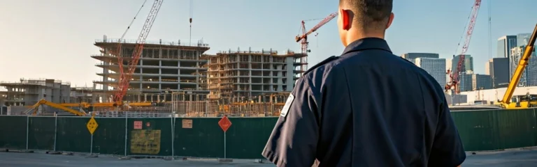 How Construction Site Security Guards Help Keep Projects Safe in 2